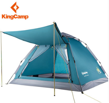 kingcamp/康尔 户外全自动折叠帐篷2-4人 野外露营帐篷